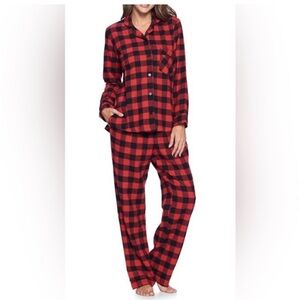 NWT Wondershop Target Red & Black Buffalo Plaid Pajamas Size Small